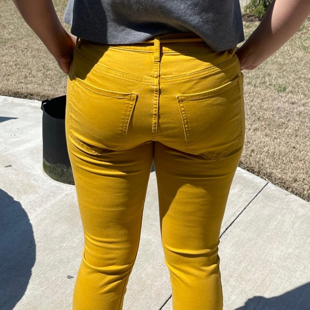 EXPRESS Mustard Dress Pants